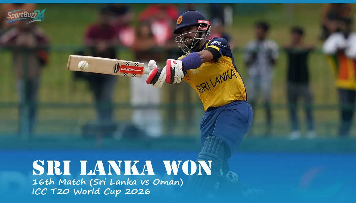 Sri Lanka vs Oman T20 World Cup: SL Win by 105 Runs, Rathnayake Stars