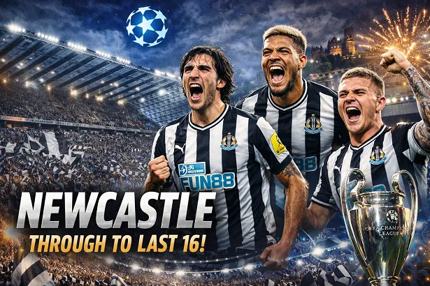 Newcastle brush aside Qarabag to book historic Champions League last-16 spot