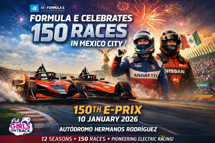 Formula E Marks 150th Race at Mexico City E-Prix 2026