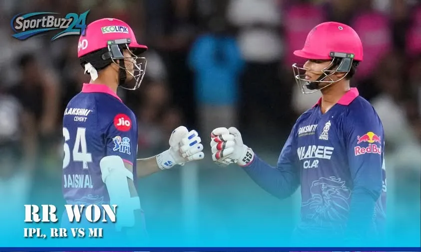 RR vs MI, 13th Match at Guwahati – IPL Thriller Cut Short by Rain, Rajasthan Royals Dominate
