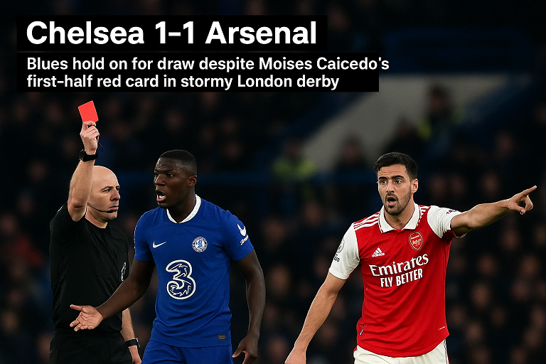 Chelsea 1-1 Arsenal