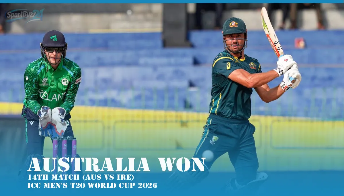 Australia vs Ireland T20 World Cup: Aussies Win by 67 Runs, Nathan Ellis Stars