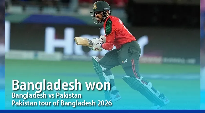 Bangladesh Crush Pakistan in 1st ODI as Nahid Rana’s Five-Wicket Haul Seals Dominant Win