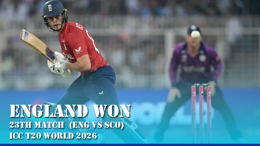 Tense T20 Thriller in Kolkata: Scotland vs England, Group C, World Cup 2026
