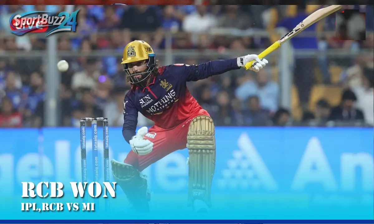 RCB Outclass Mumbai Indians in High-Scoring Thriller – Phil Salt Powers Bengaluru to 18-Run Win