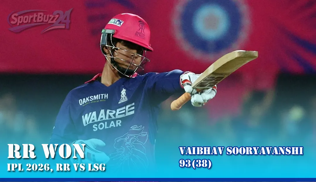 Sooryavanshi Sensation: Teenager's 93 off 38 Fires RR to Stunning 7-Wicket Win Over LSG