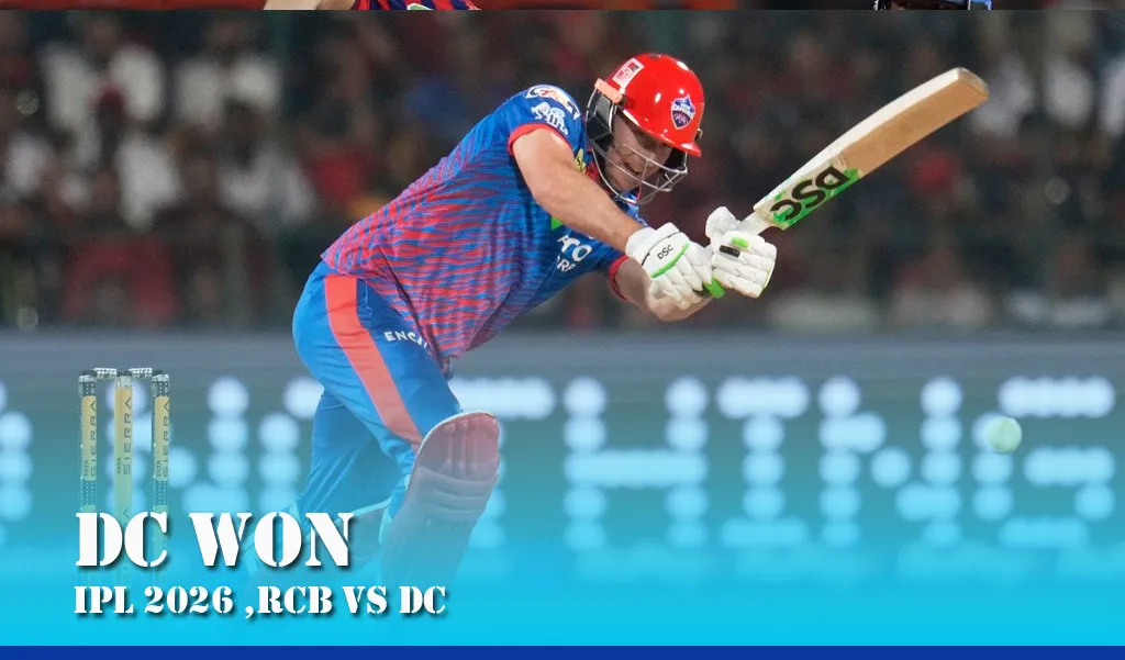 Delhi Capitals Chase Down 176 with a Ball to Spare, Stun RCB in IPL Thriller at Bengaluru