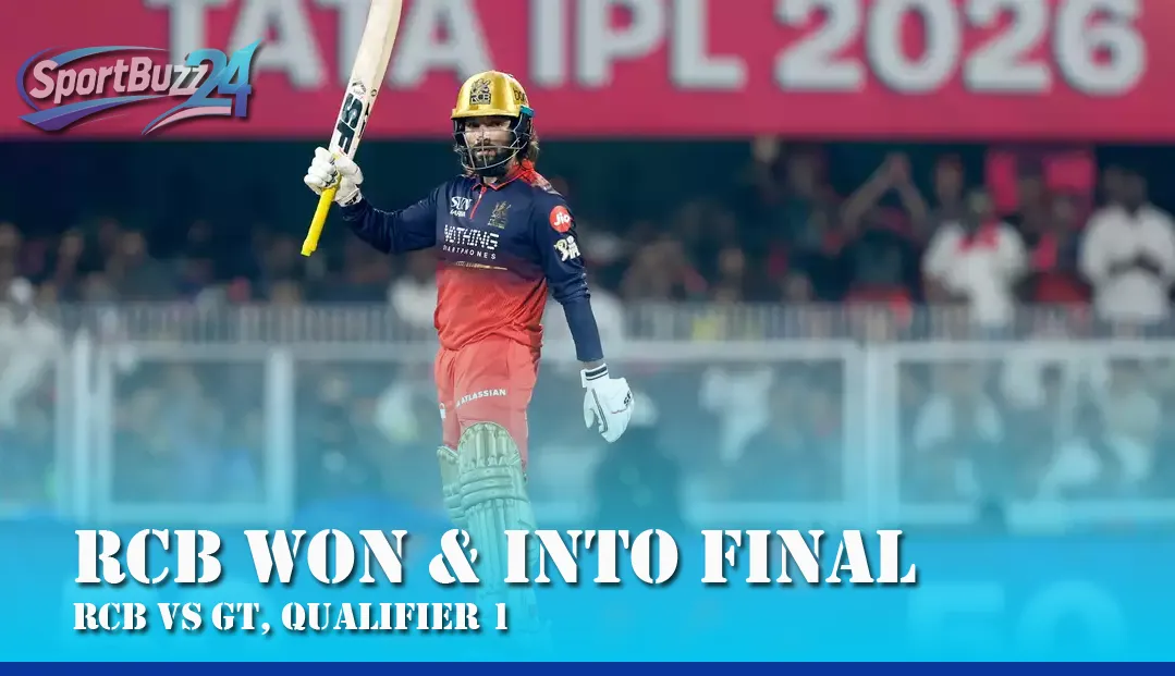Rajat Patidar's Sensational 93* off 33 Fires RCB into IPL 2026 Final with 92-Run Demolition of GT