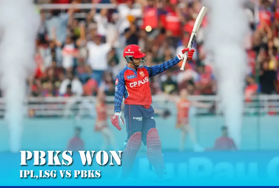 Priyansh Arya's Explosive 93 and Connolly's Fifty Blast Punjab Kings to a Dominant 54-Run Win Over Lucknow