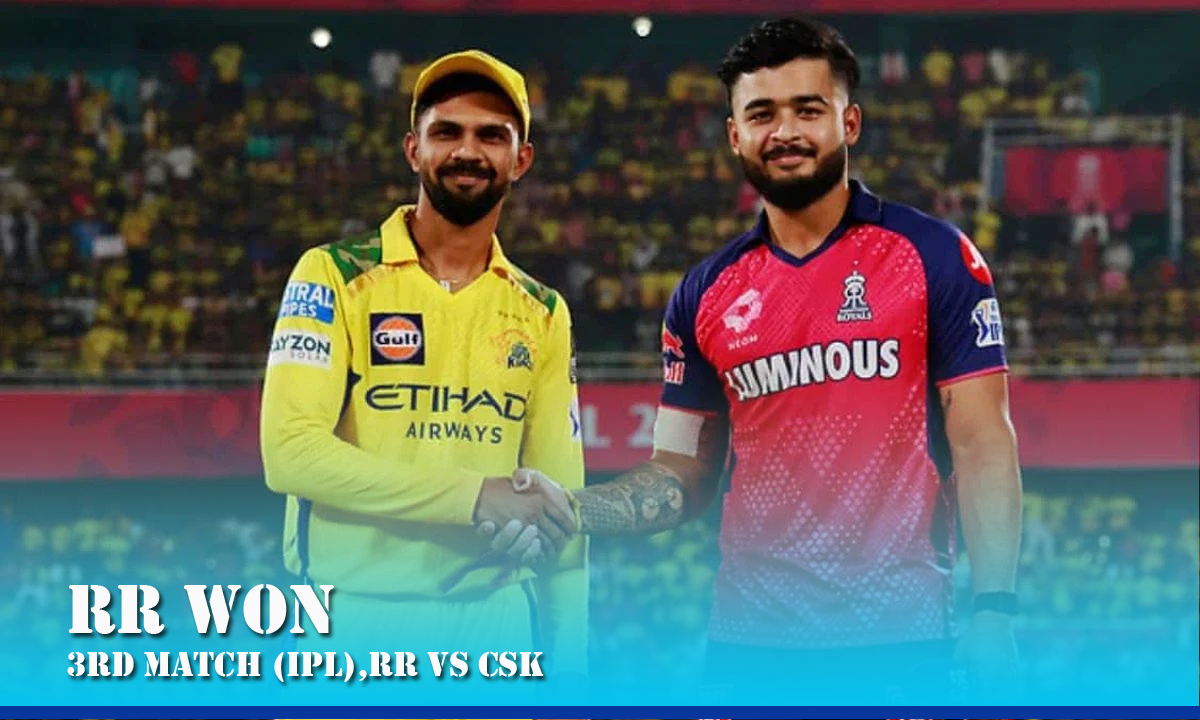 Rajasthan Royals Dominate Chennai Super Kings in Guwahati Clash