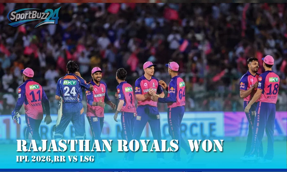 Ravindra Jadeja's Match-Winning All-Round Display Guides Rajasthan Royals to 40-Run Victory Over Lucknow