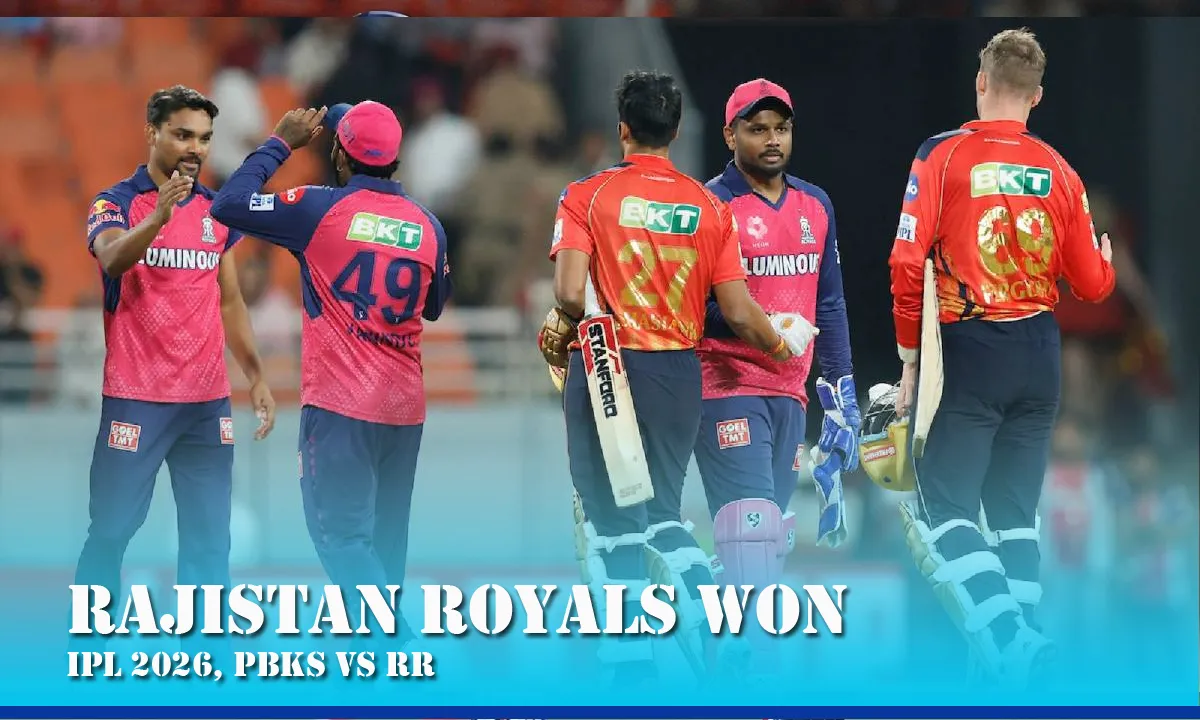 Rajasthan Royals Chase 223 in Style to Stun Punjab Kings by 6 Wickets in IPL Thriller