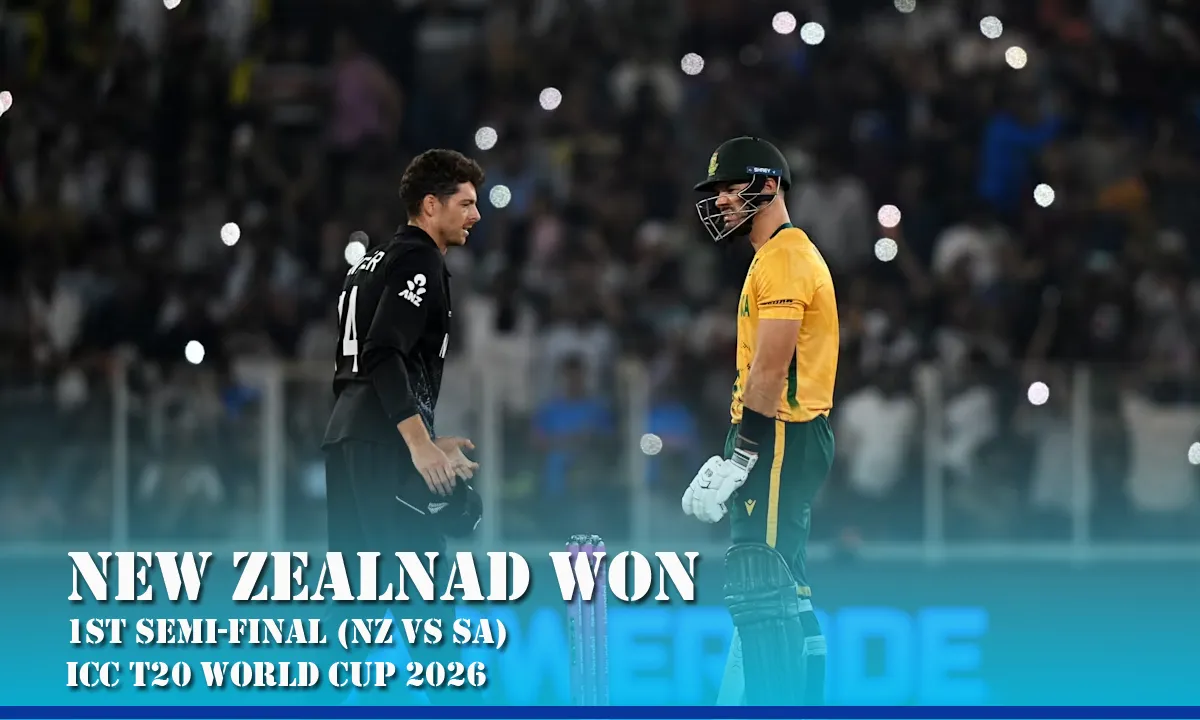 New Zealand sealed their place in the final with an incredible 9-wicket victory over South Africa