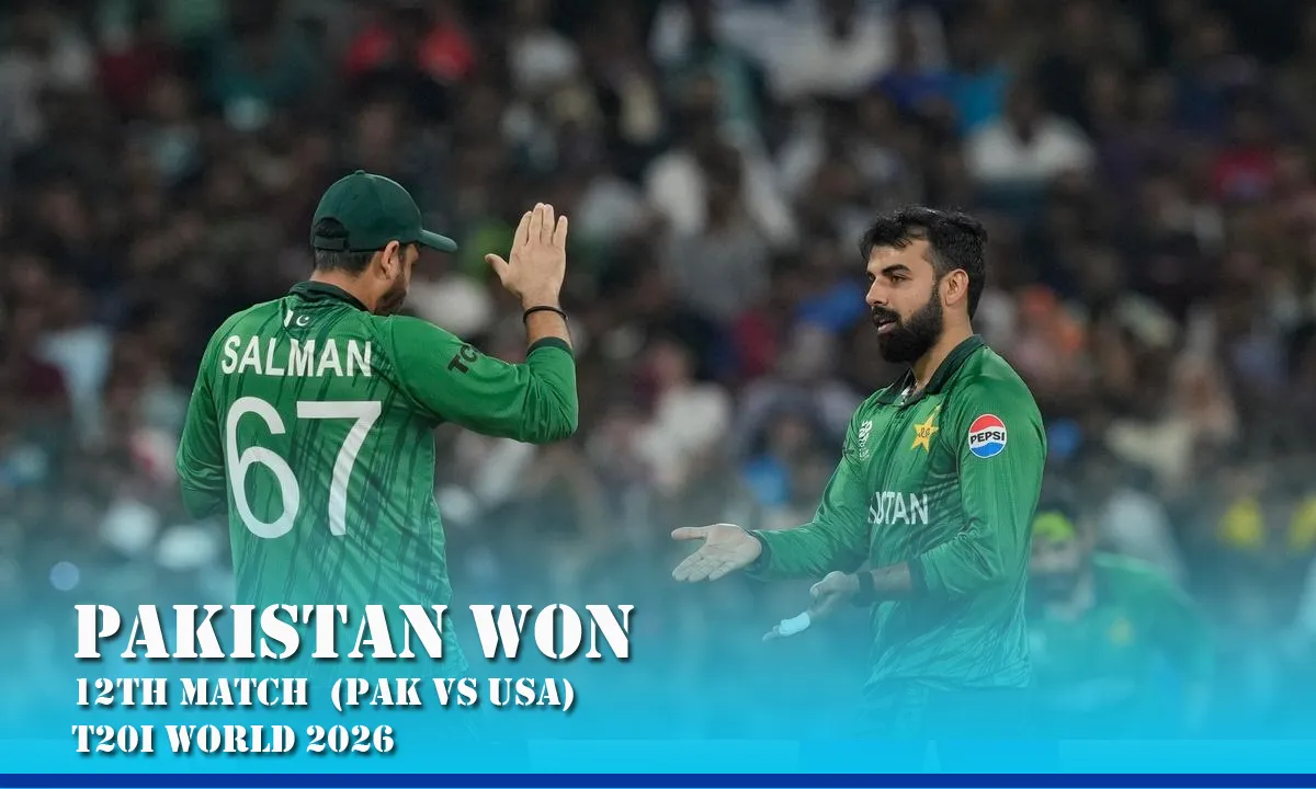 Farhan Shines as Pakistan Beat USA by 32 in Colombo
