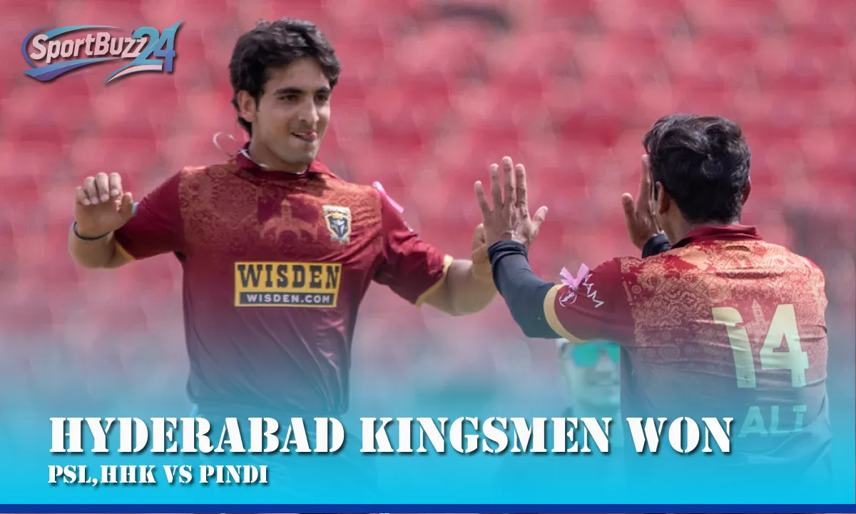 Kingsmen Chase Down Target in Style as Hunain Shah Shines in PSL Thriller