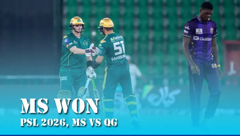 Multan Sultans Cruise Past Quetta Gladiators in Dominant Chase