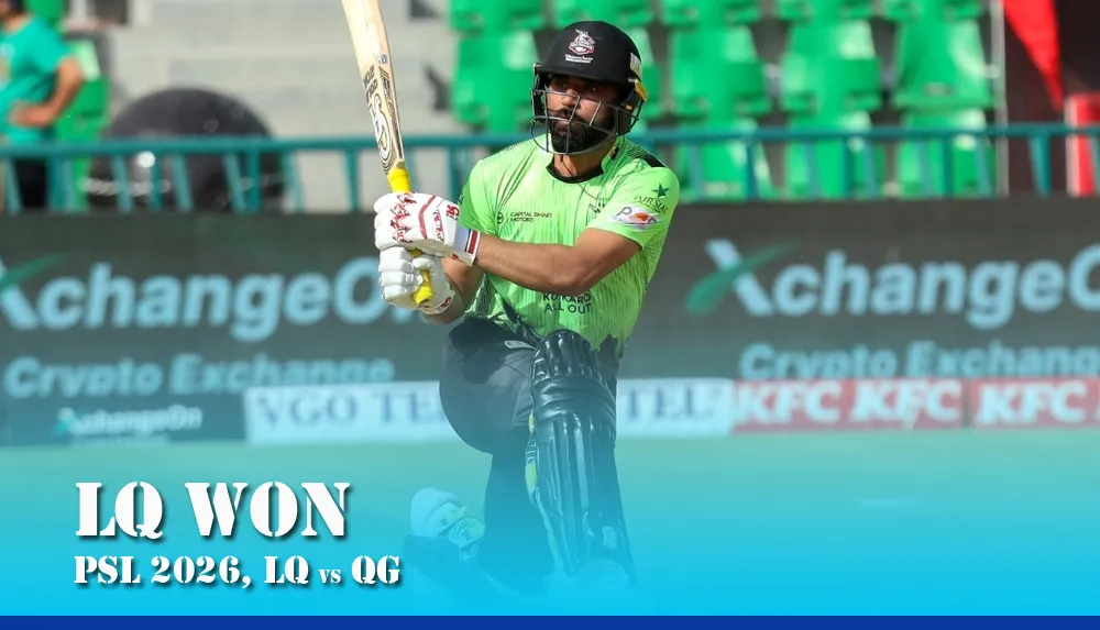 Fakhar Zaman's Successive Century Powers Lahore Qalandars to a Tense 9-Run Win Over Quetta Gladiators