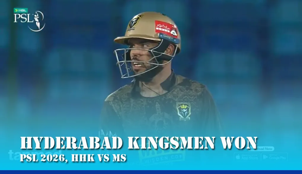 Usman Khan's Sensational Century Steals the Show as Hyderabad Kingsmen Stun Multan Sultans in PSL 2026 Classic