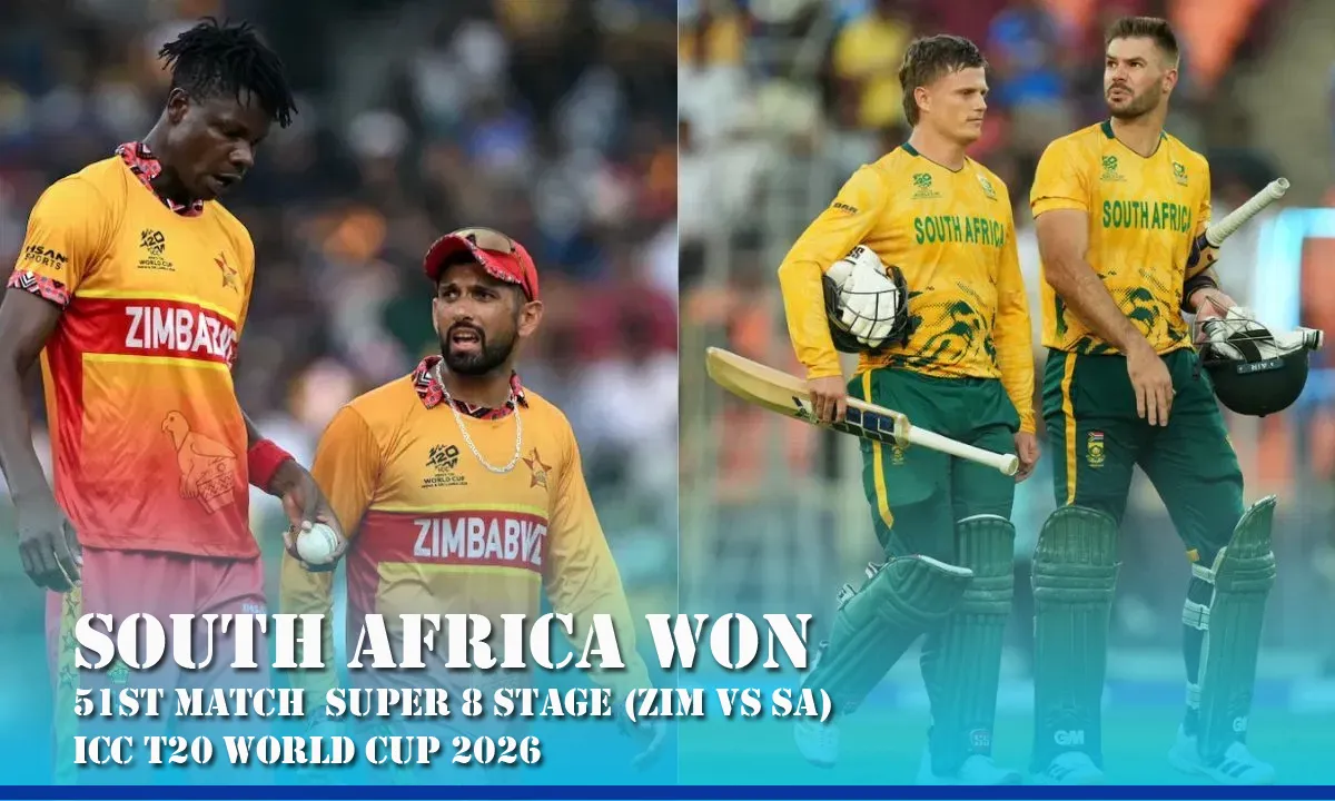 South Africa vs Zimbabwe T20 World Cup 2026: Proteas Win by 5 Wickets Despite Sikandar Raza’s All-Round Heroics
