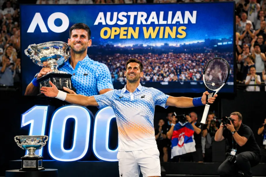 Djokovic Reaches 100 Australian Open Wins With Dominant Performance